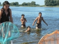 In der Elbe bei Langendorf